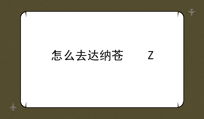 怎么去达纳苏斯