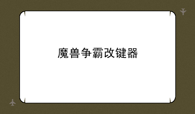 魔兽争霸改键器
