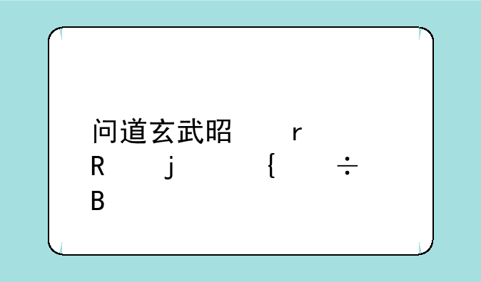 问道玄武是最没用的神兽吗