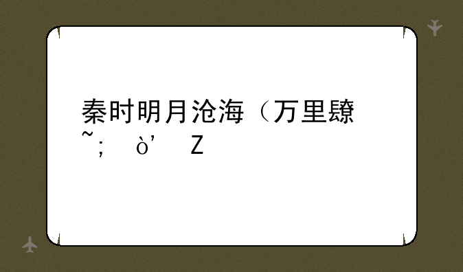 秦时明月沧海（万里长城）新手攻略？